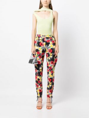 Slim fit hose mit print Chanel Pre-owned