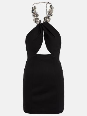 Mini robe à imprimé Area noir