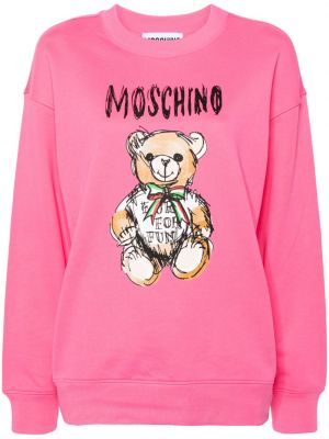 Sweatshirt Moschino pink