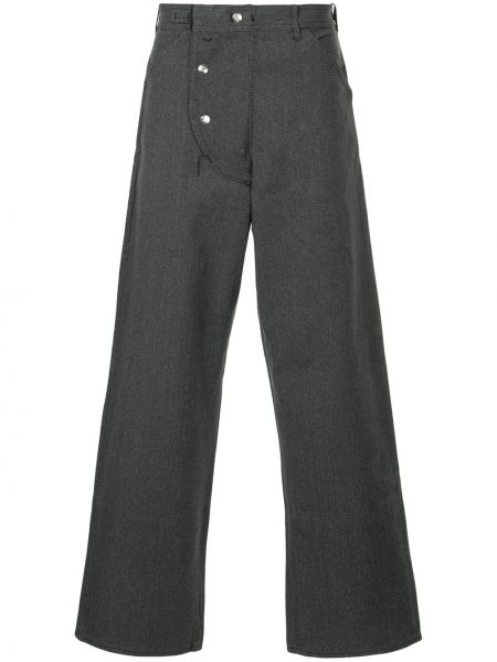 Pantalones bootcut Fake Alpha Vintage negro