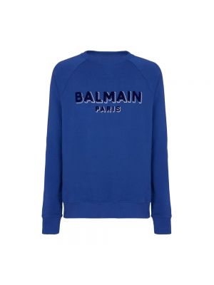 Sweatshirt Balmain blau