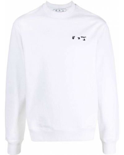 Trykt sweatshirt Off-white hvit