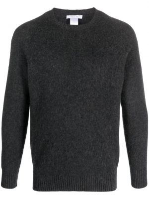 Sweter z kaszmiru z okrągłym dekoltem Avant Toi szary