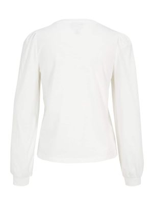 Majica z dolgimi rokavi Vero Moda Petite bela