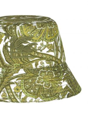 Mütze mit stickerei Etro grün