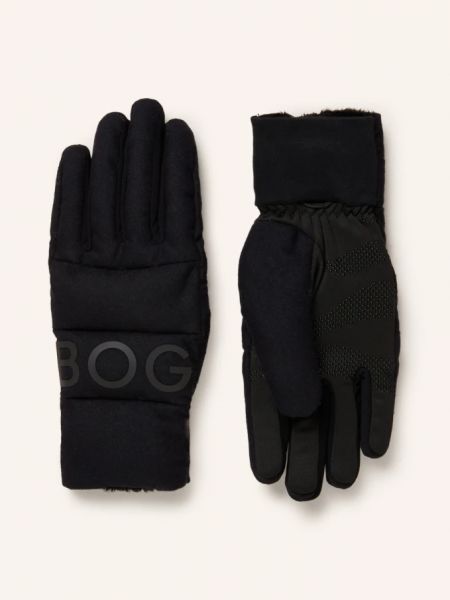 Черные перчатки Bogner