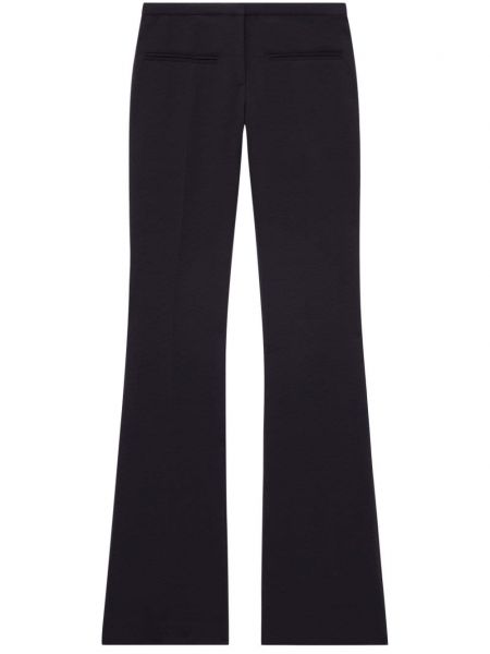 Pantaloni drepti Courreges negru