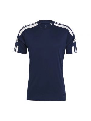 Koszulka z nadrukiem Adidas Performance niebieska