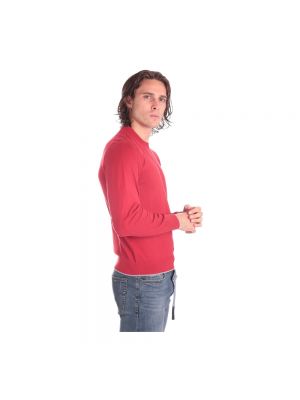 Sweter Armani czerwony