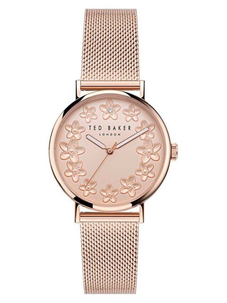 Różowy zegarek Ted Baker