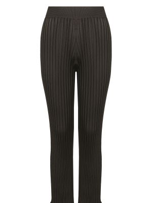 Черные прямые брюки Jil Sander