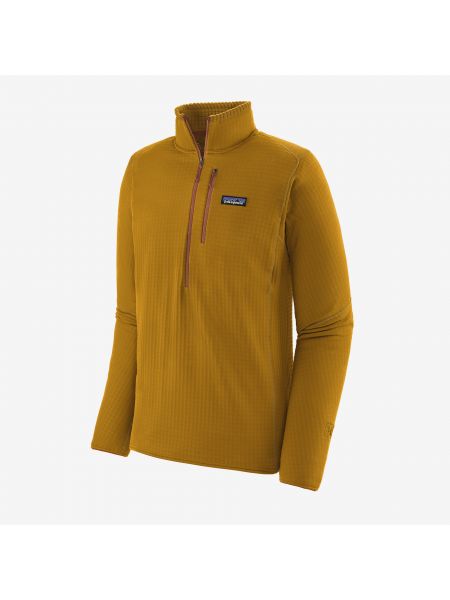 Флисовый пуловер Patagonia золотой