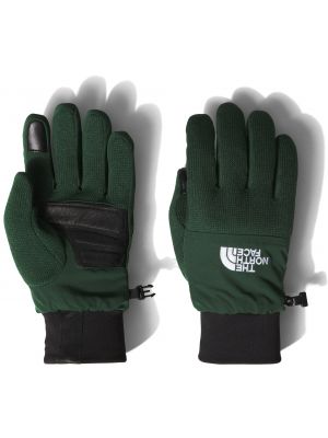 Сенсорные перчатки The North Face зеленые