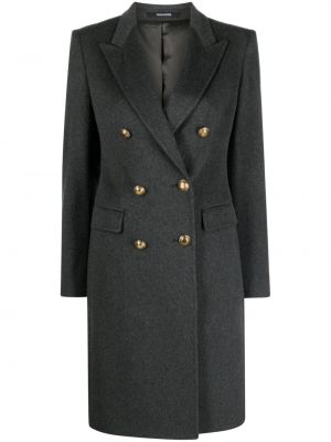 Vlněný kabát Tagliatore šedý