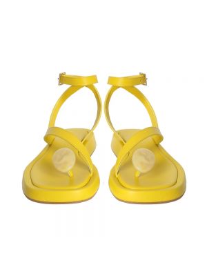 Sandały trekkingowe Gia Borghini żółte