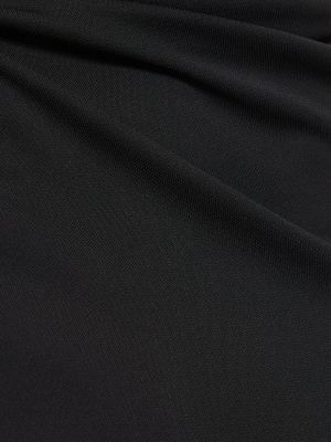 Jersey midi ruha The Andamane fekete