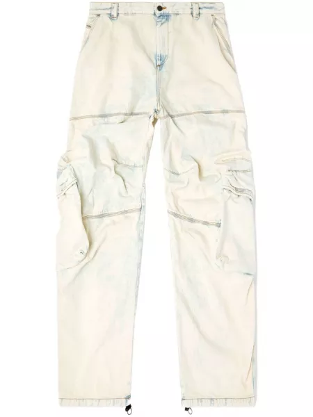 Straight jeans Diesel blå