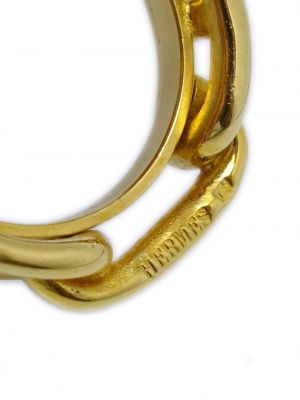 Schal Hermès Pre-owned gold
