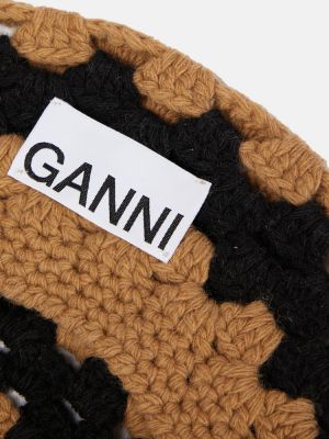 Vlnená baretka Ganni
