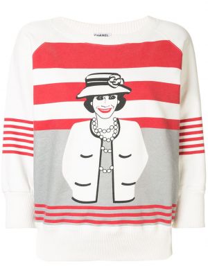 Sweatshirt mit print Chanel Pre-owned