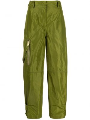 Pantalon cargo slim avec poches Blanca Vita vert