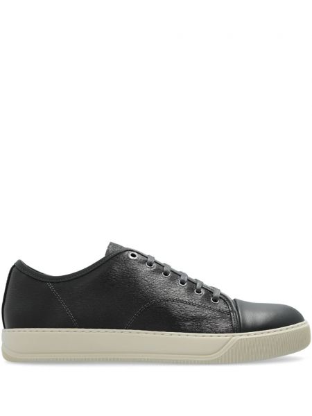 Deri sneaker Lanvin siyah