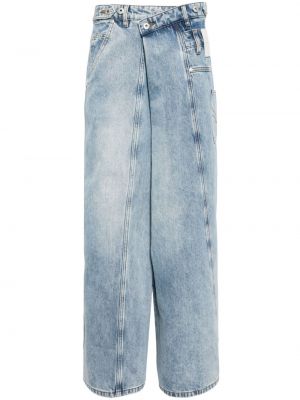Jeans ausgestellt Feng Chen Wang blau
