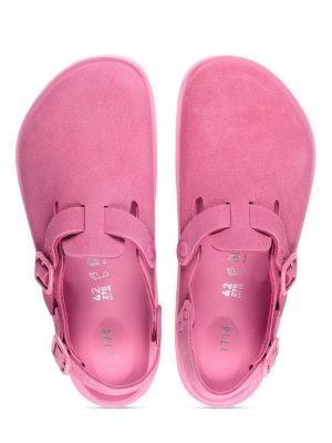 Pantofi loafer din piele de căprioară Birkenstock 1774 roz