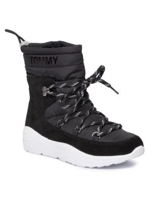 Nylonové členkové topánky Tommy Jeans čierna