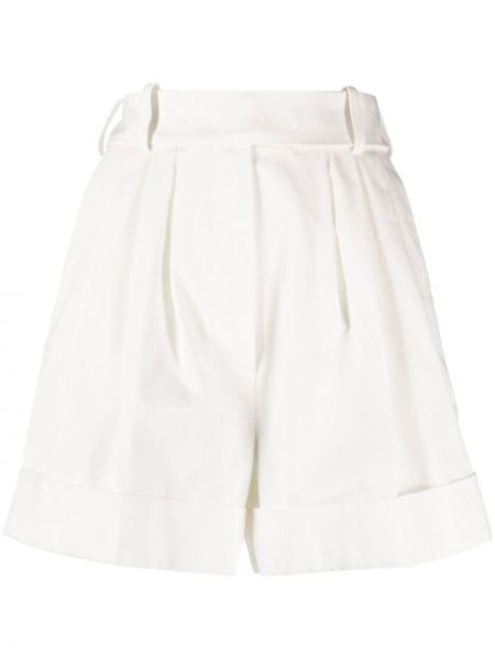 Hög midja shorts Alexandre Vauthier vit