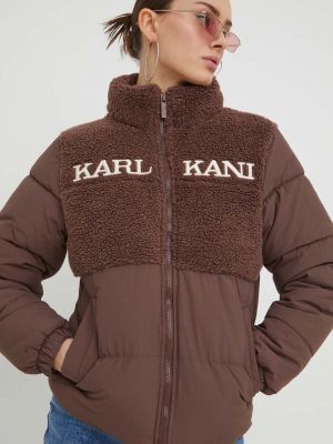 Коричневая куртка Karl Kani