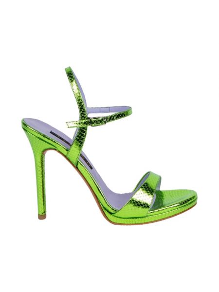 Sandale mit absatz mit hohem absatz Albano grün