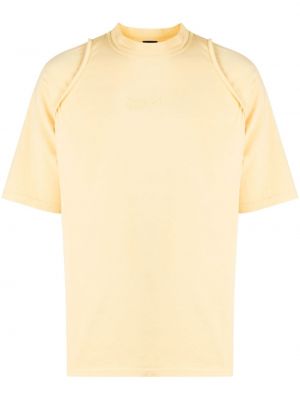 Тениска Jacquemus жълто