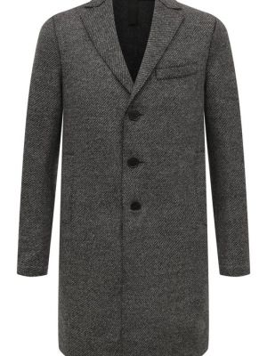 Шерстяное пальто Harris Wharf London серое