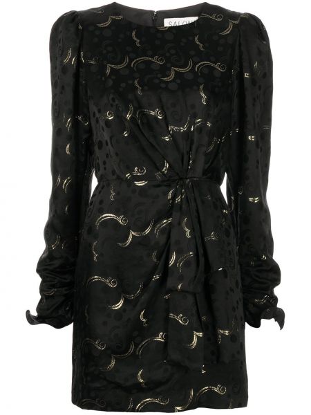 Vestido de cóctel Saloni negro