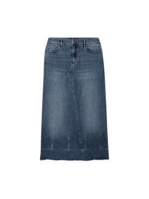 Spódnica jeansowa Luisa Cerano niebieska