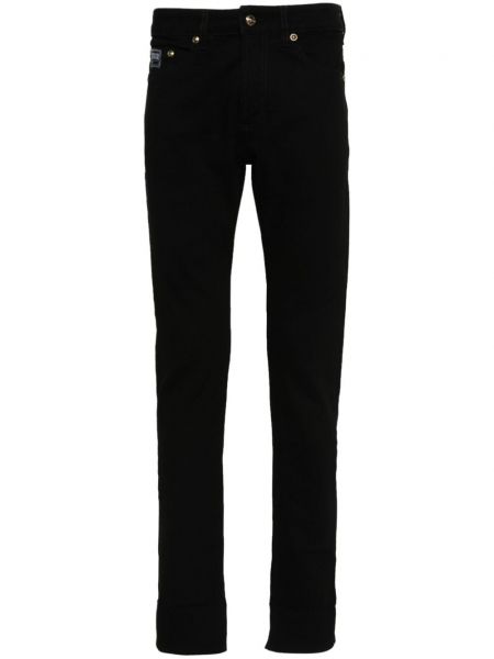 Skinny fit kavbojke Versace Jeans Couture črna