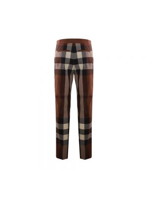 Pantalones chinos de lana Burberry marrón