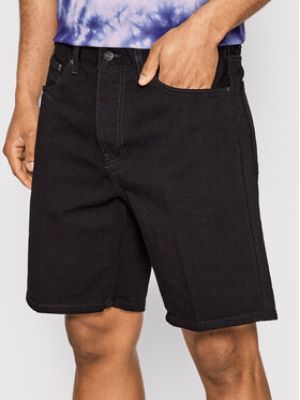 Shorts en jean large Carhartt Wip noir