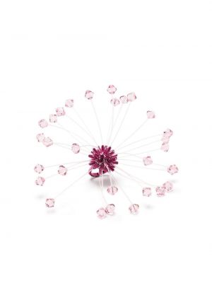 Křišťálový prsten Hugo Kreit růžový