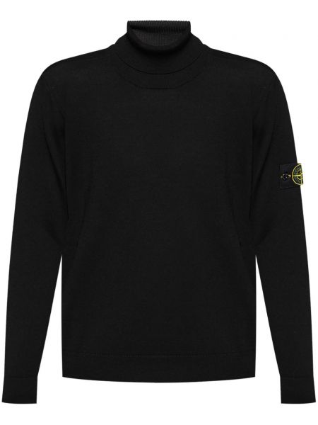 Trøje striktrøje Stone Island sort