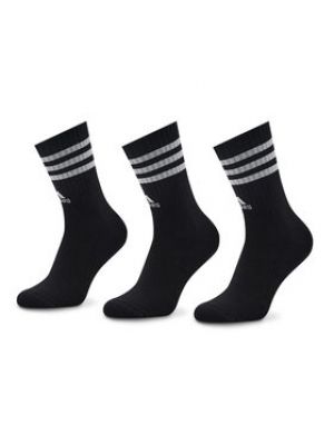 Pruhované ponožky Adidas černé