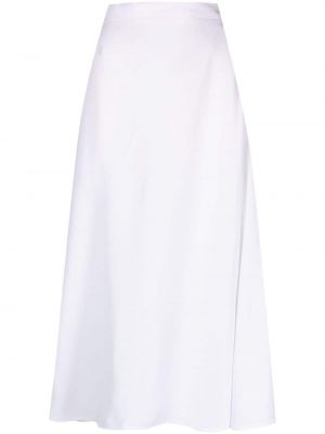 Midi sukně Rochas bílé