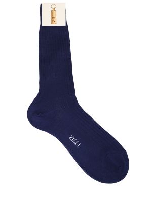 Хлопковые носки Zilli синие