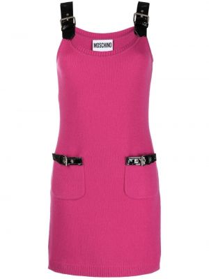 Strikket dress Moschino rosa