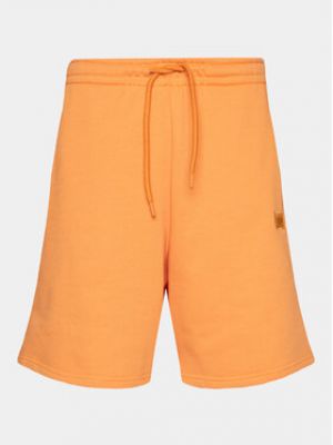 Shorts de sport Alpha Industries orange