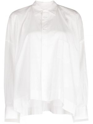 Camicia di cotone Yohji Yamamoto bianco