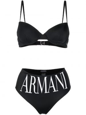 Bikini Emporio Armani, nero