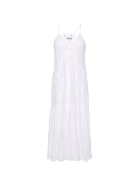 Sukienka midi Isabel Marant Etoile biała