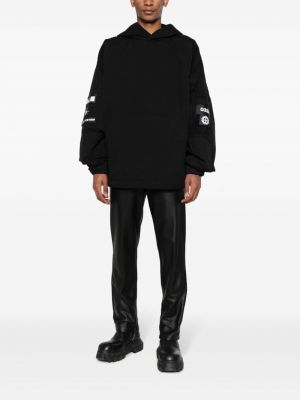 Medvilninis džemperis su gobtuvu 032c juoda